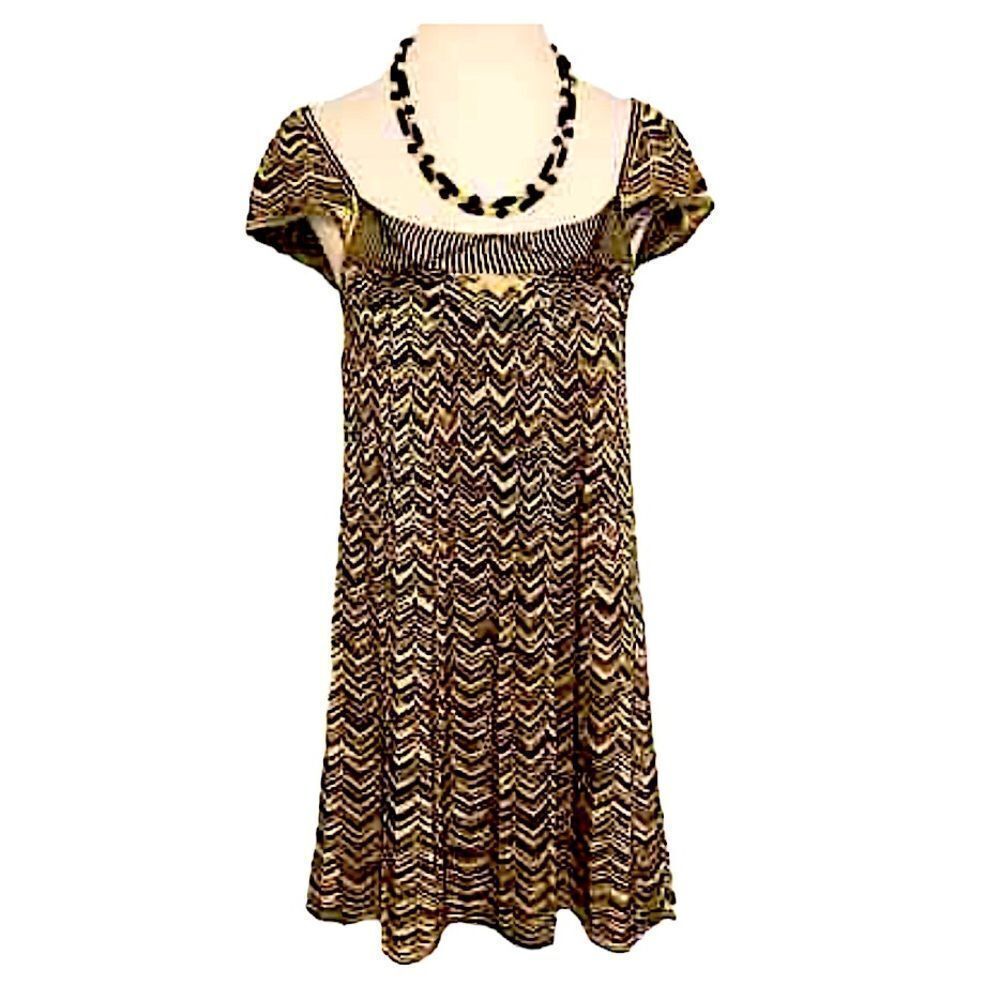 Chevron Patterned Dress